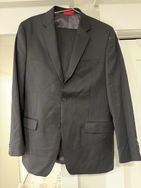 Alfani Men's Black Two-Button Suit Jacket